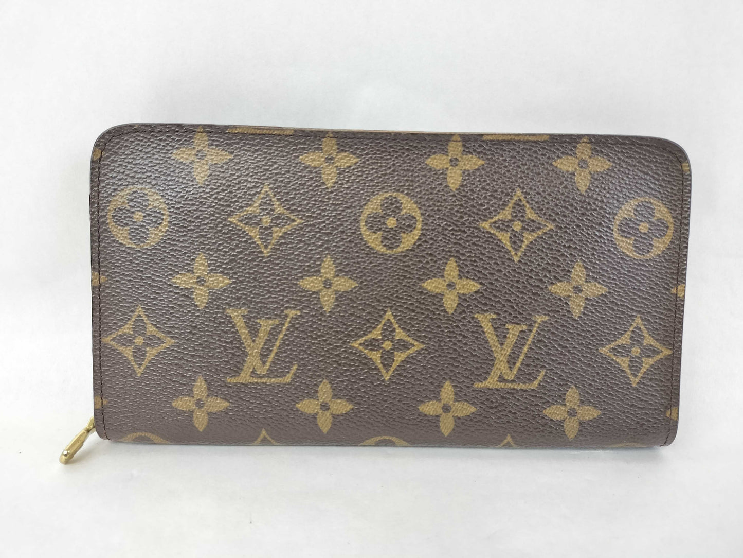 LOUIS VUITTON Monogram Round Zipper Long Wallet
