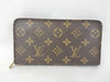 LOUIS VUITTON Monogram Round Zipper Long Wallet