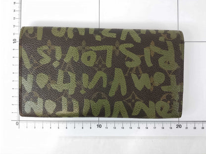 LOUIS VUITTON Monogram LOUIS VUITTON Monogram Graffiti Monogram Pochette Porte Monnaie Credit Wallet