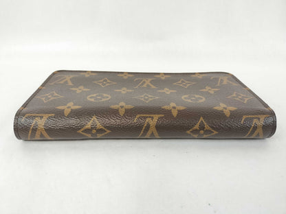 LOUIS VUITTON Monogram Louis Vuitton Monogram Round Zip Wallet