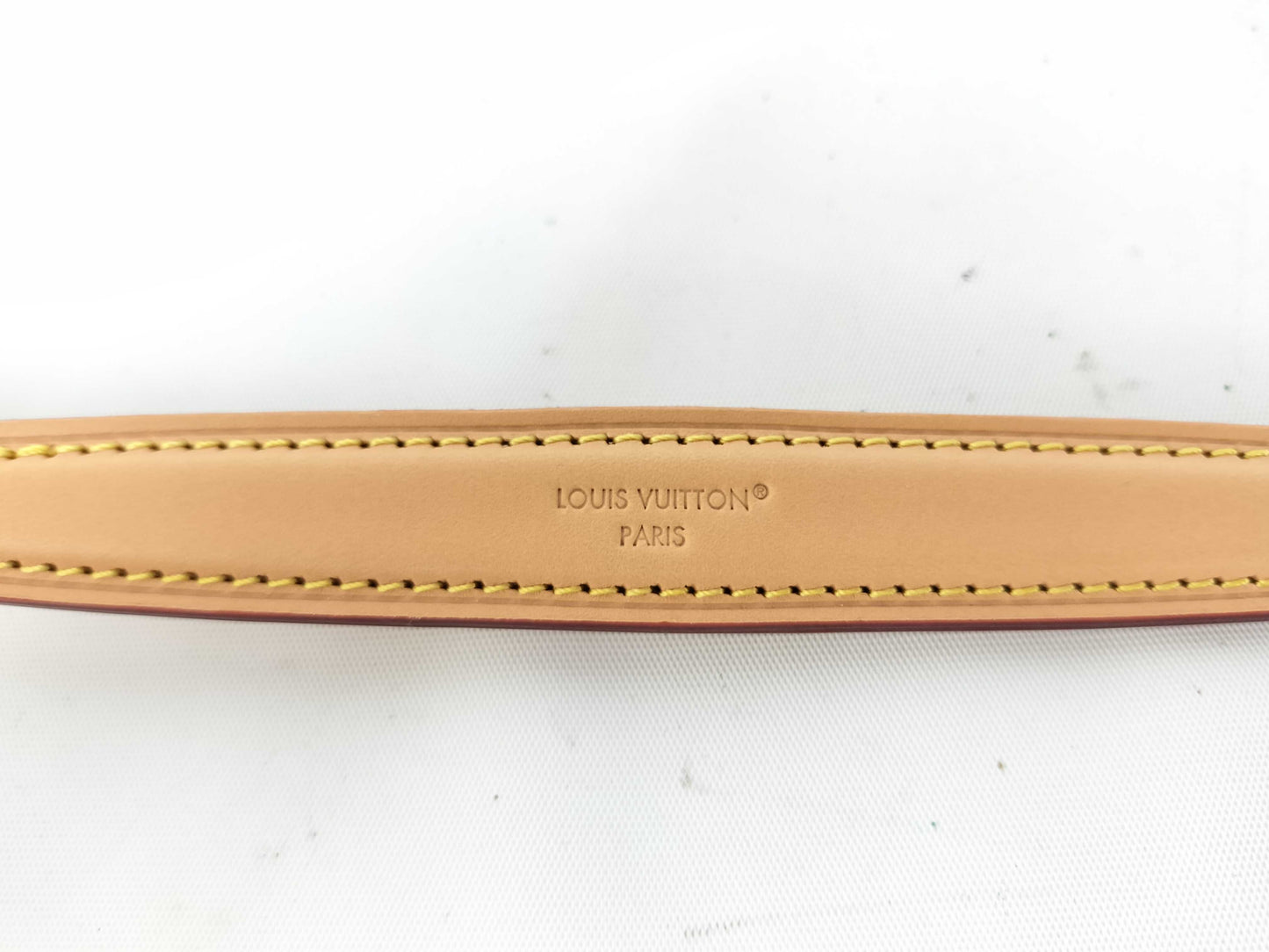 LOUIS VUITTON Handle Strap, Vachetta Leather, Gold Hardware