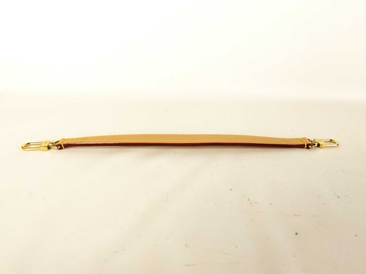 LOUIS VUITTON Handle Strap, Vachetta Leather, Gold Hardware