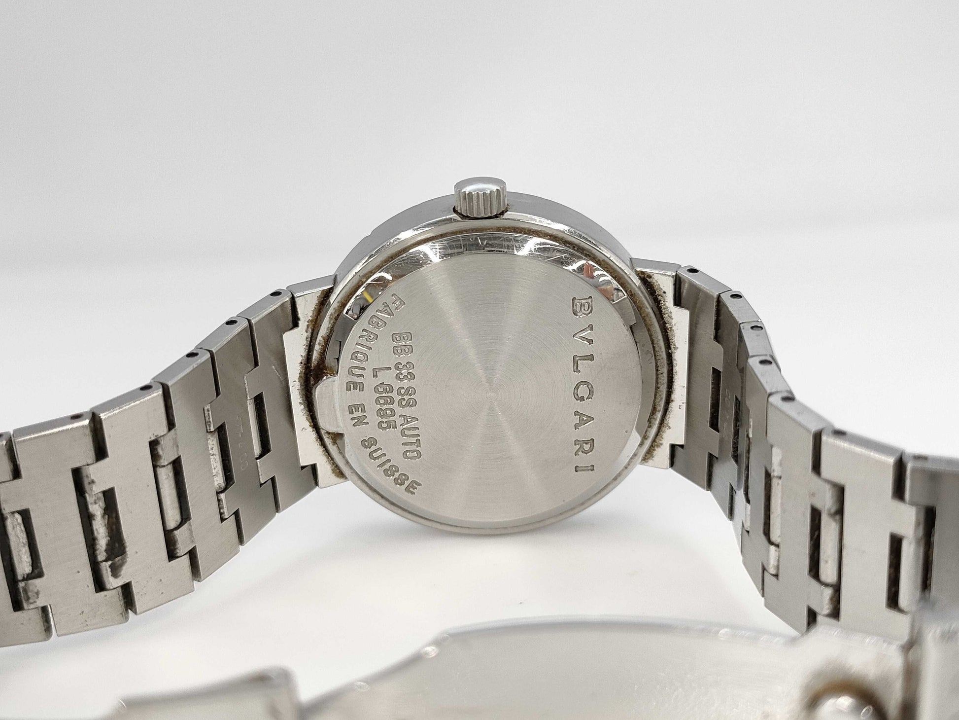 BVLGARI Bvlgari Bvlgari BB33SS L6695 Automatic Black Dial Boys' Watch