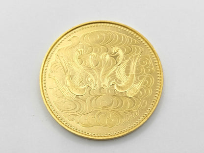 100,000 Yen Gold Coin, 24K Gold, 20.0g, Other Small Items 