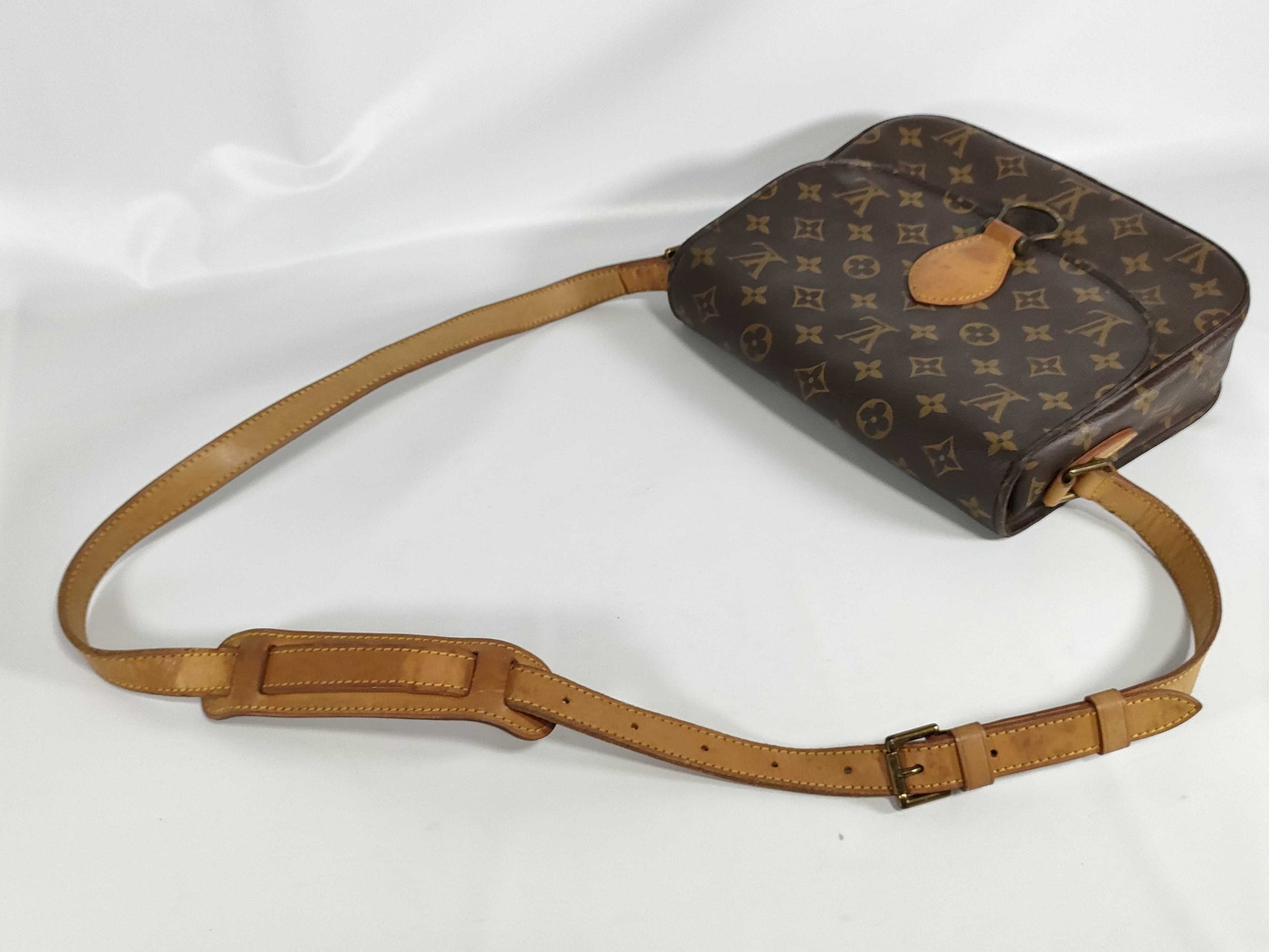 LOUIS VUITTON Monogram Saint-Cloud Shoulder Bag