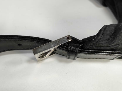 FENDI Mamma Bucket Handbag with Logo Buckle Shoulder Bag