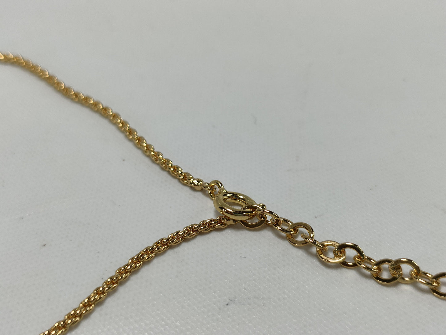 Dior Dior Twist Circle Logo Necklace Gold Necklace