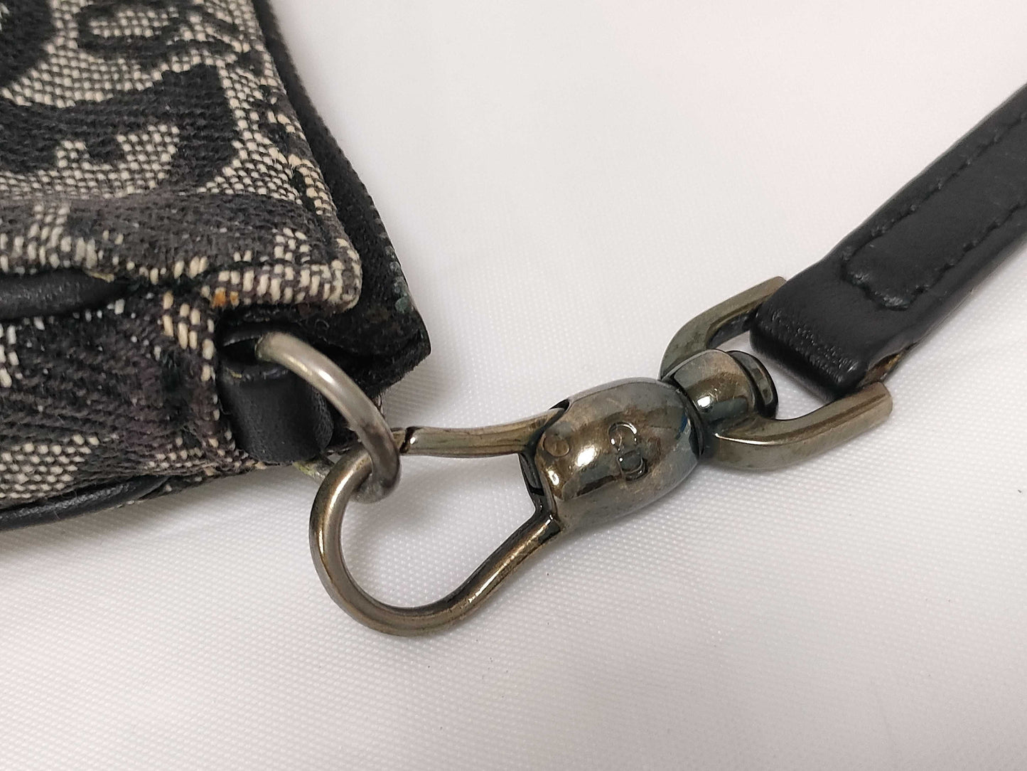 Dior Trotter Saddle Bag Handbag Black