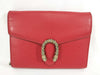 GUCCI Dionysus Shoulder Bag Leather 401231 Red Shoulder Bag