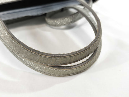 BALENCIAGA Everyday Tote XXS 2-Way Bag, Glitter Leather, Silver, 551815, Bag, Strap, Handbag