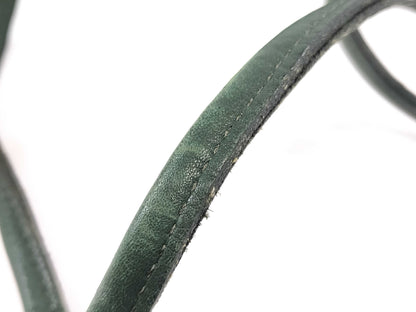 COACH Old Coach Shoulder Bag Green Turn Lock 0585 305 Shoulder Bag