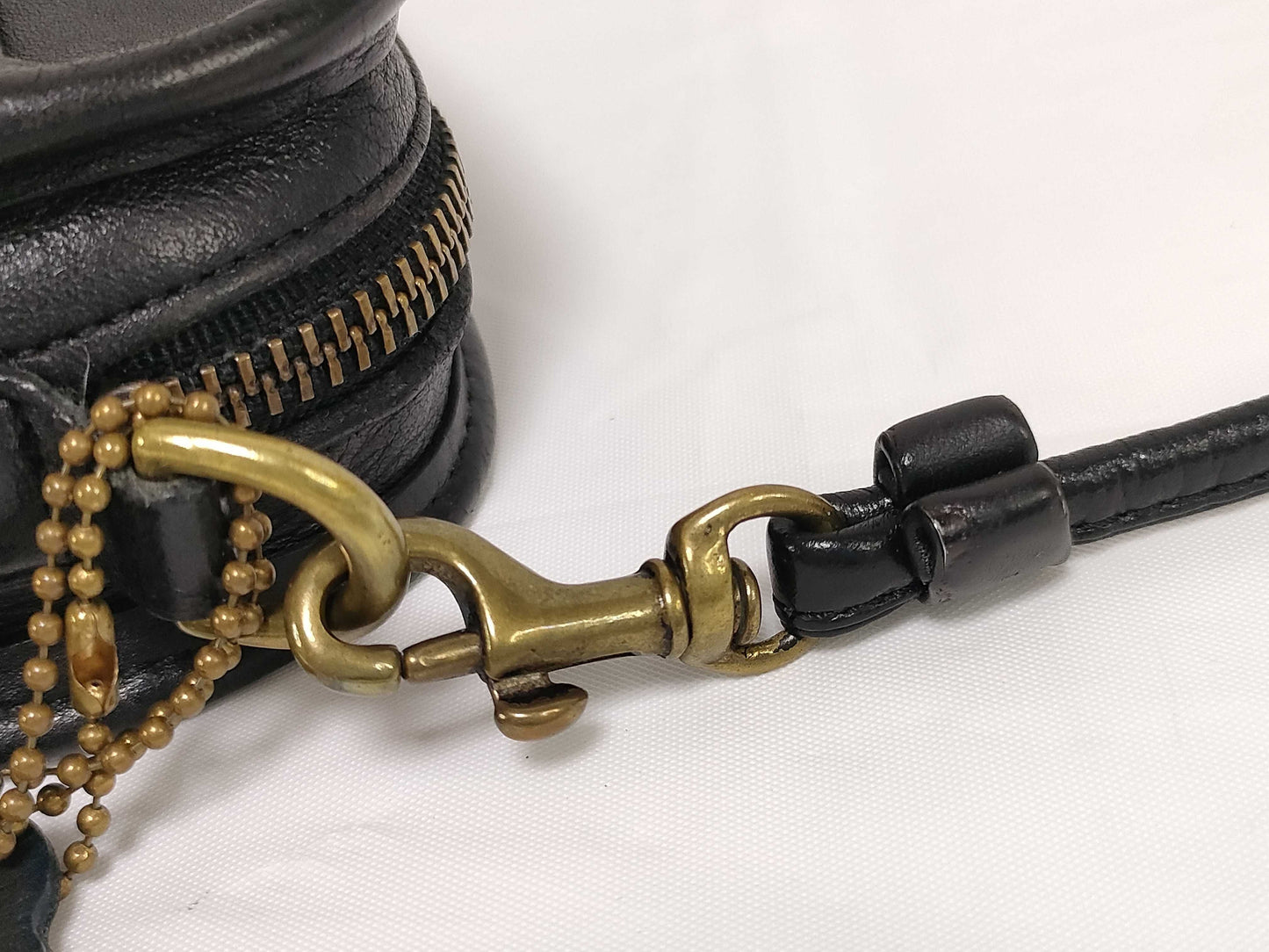 COACH COACH Leather Black Shoulder Camera Bag