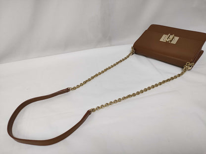 CELINE FURLA Turnlock Chain Shoulder Bag