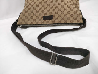 GUCCI GG Canvas Shoulder Bag GUCCI Gucci GG Canvas Shoulder Bag
