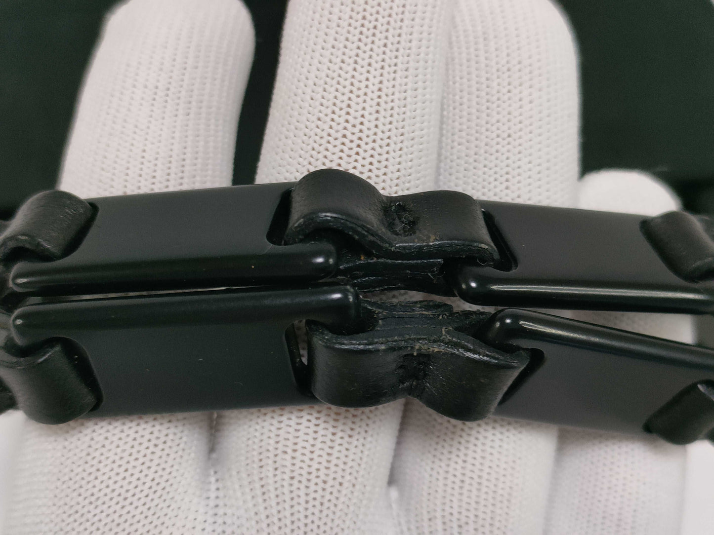 PRADA Nylon Prada Nylon Plastic Chain Tote Bag