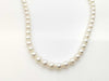 Pearl diameter: approx. 7.5-7.8mm, Sterling Silver, 45.8g, Necklace 