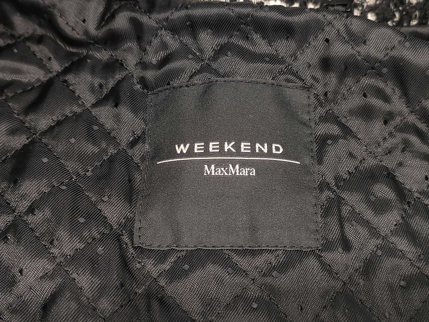 MaxMara Max Mara Tweed Coat Fur Size 42 Coat