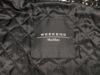 MaxMara Max Mara Tweed Coat Fur Size 42 Coat