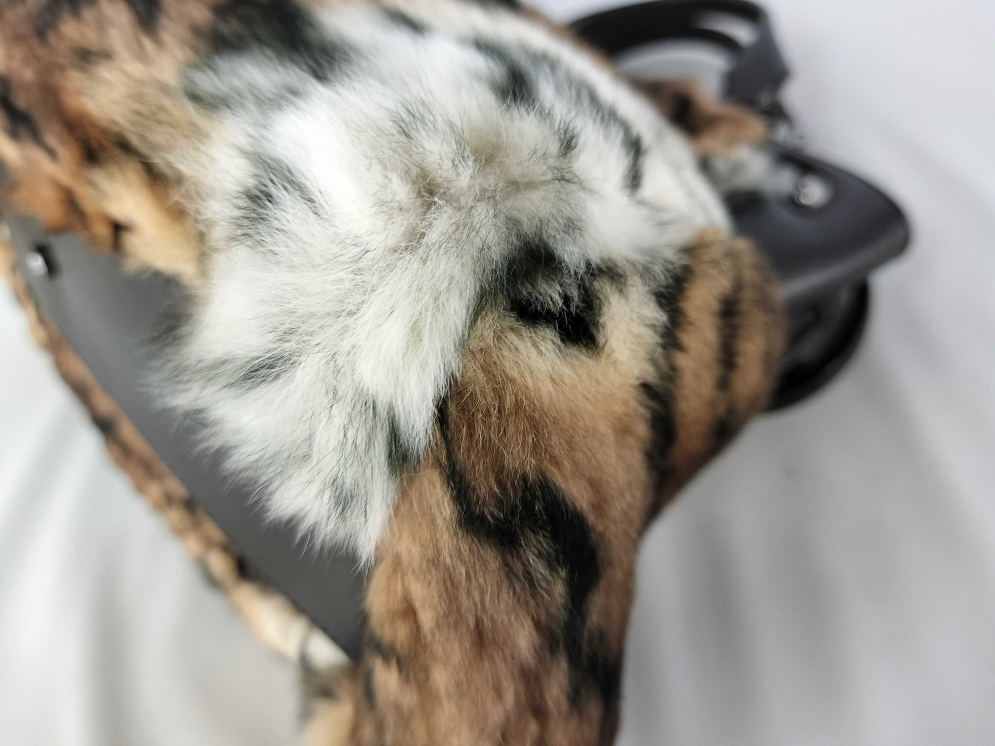 Cartier Marcello Fur Leopard Zebra Handbag
