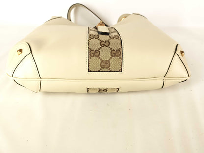 GUCCI Jackie Gucci New Jackie Shoulder Bag GG Shoulder Bag