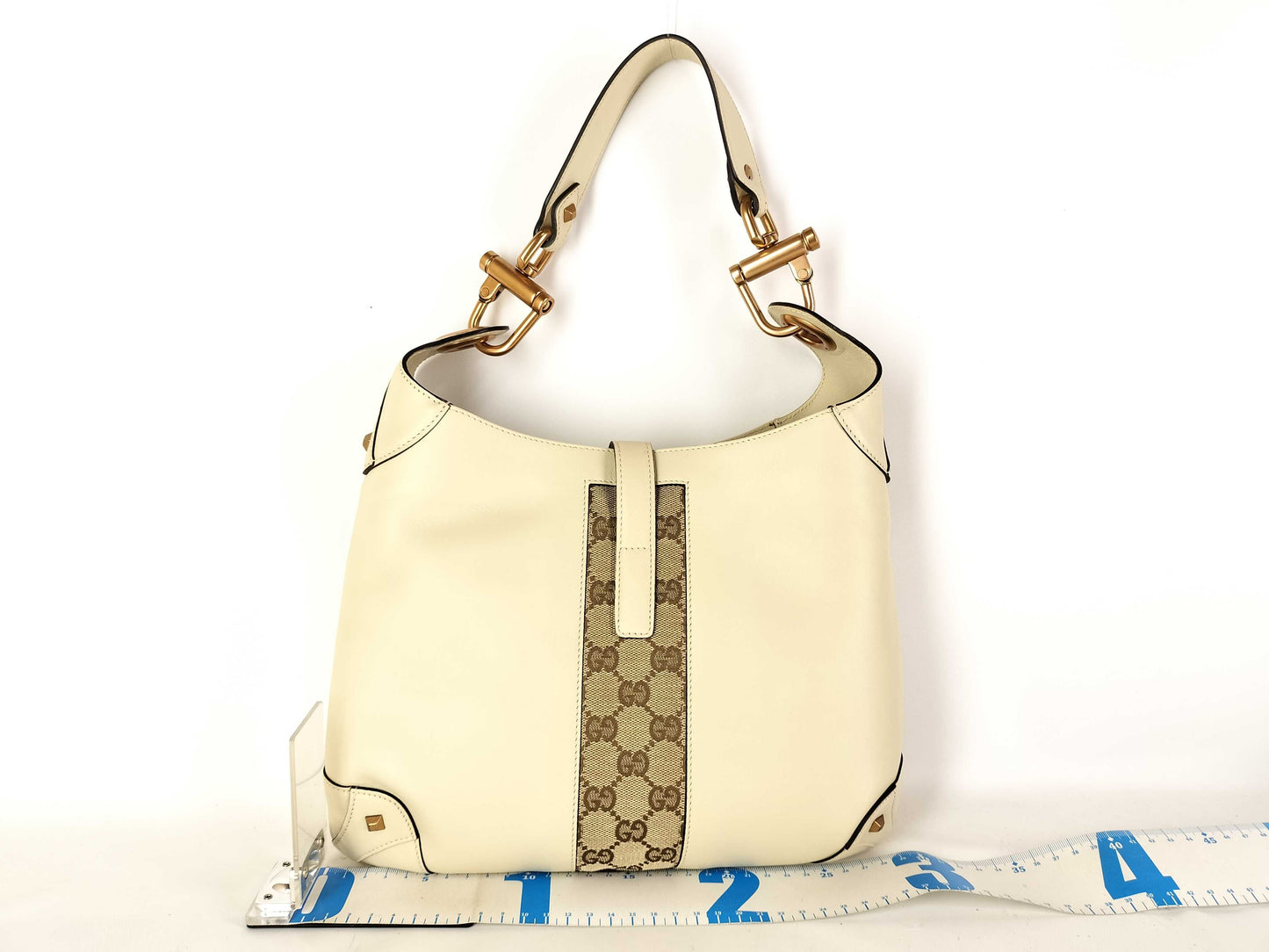 GUCCI Jackie Gucci New Jackie Shoulder Bag GG Shoulder Bag