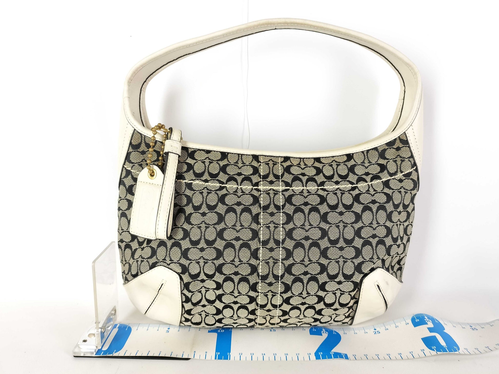 COACH Signature Hobo Bag One-Shoulder Shoulder Bag