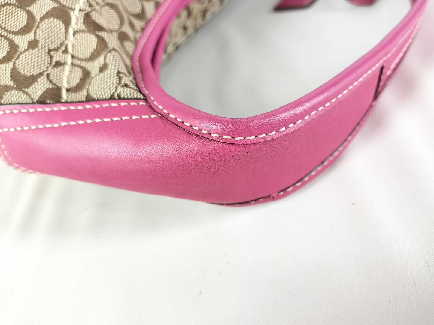 COACH Signature Hobo Bag One-Shoulder Shoulder Bag