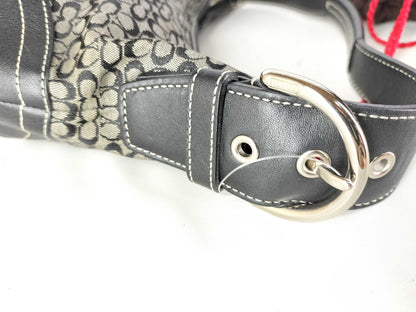 COACH Signature Hobo Bag One-Shoulder Shoulder Bag