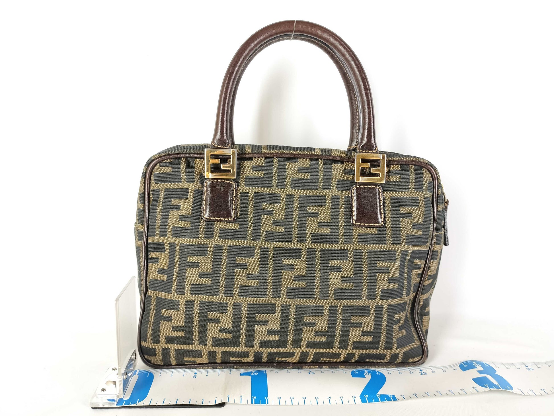 FENDI Zucca pattern Fendi Zucca handbag 2-way shoulder bag