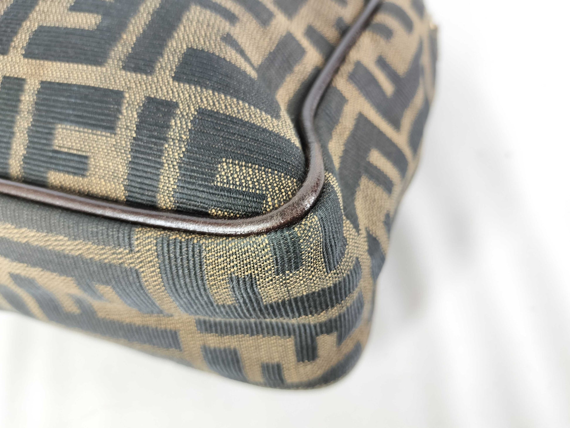 FENDI Zucca pattern Fendi Zucca handbag 2-way shoulder bag