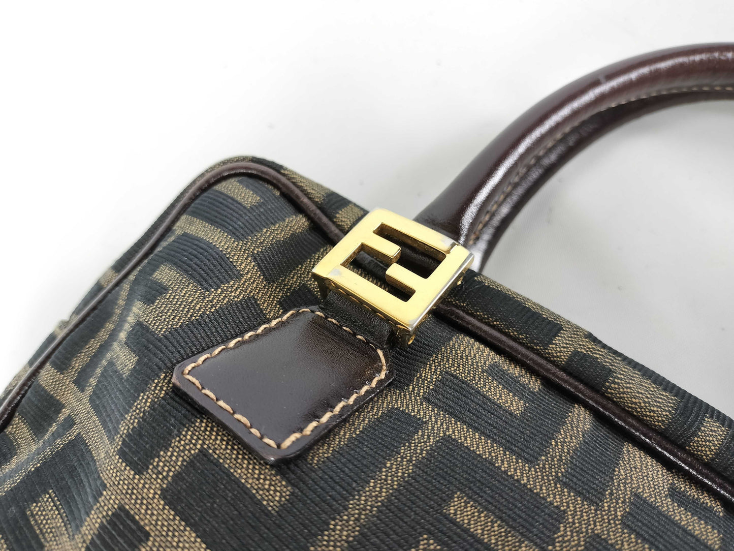 FENDI Zucca pattern Fendi Zucca handbag 2-way shoulder bag