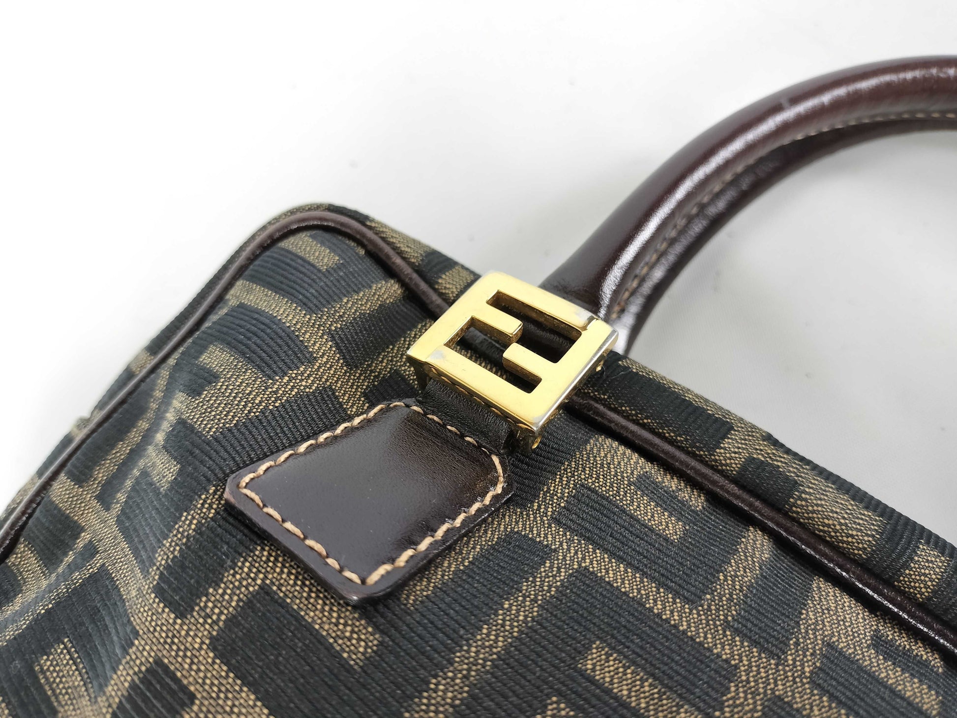FENDI Zucca pattern Fendi Zucca handbag 2-way shoulder bag