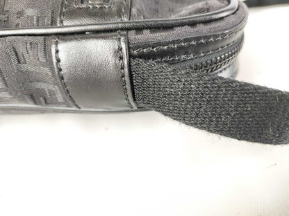 FENDI Zucchino Shoulder Bag with Zucca Pattern