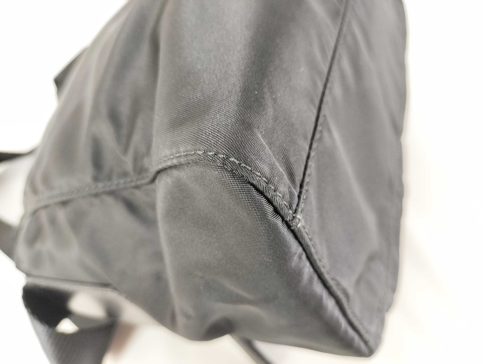 PRADA Nylon Prada Nylon Shoulder Bag with Triangle Logo