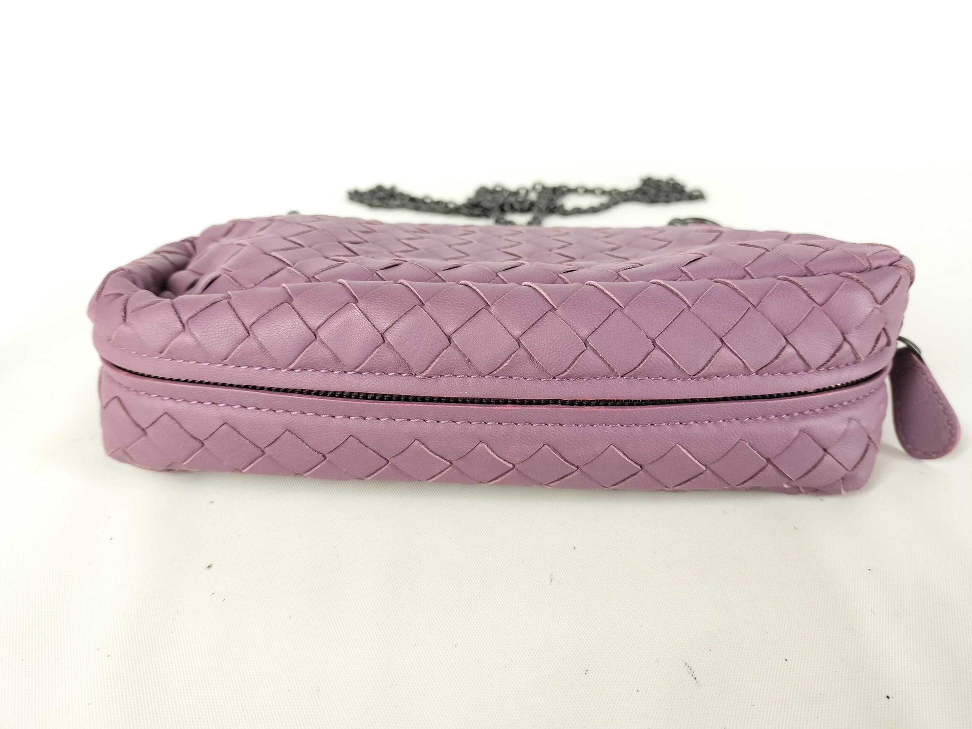 BOTTEGA VENETA Intrecciato Chain Shoulder Bag