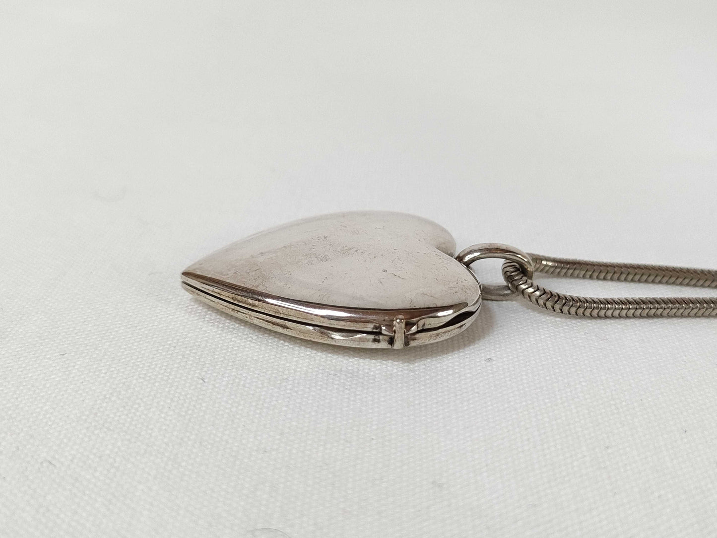 Tiffany & Co. Heart Locket Pendant 925 33.1g Necklace