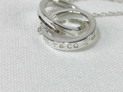 Tiffany & Co. Interlocking Circle Necklace 925 3.7g Necklace