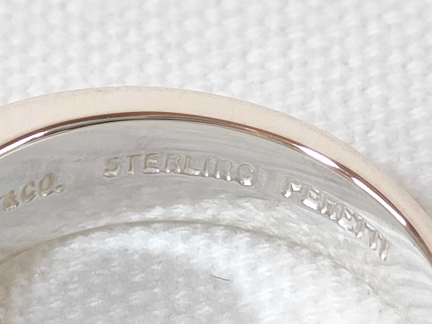 Tiffany & Co. Full Heart Signet Ring, 925, 57g