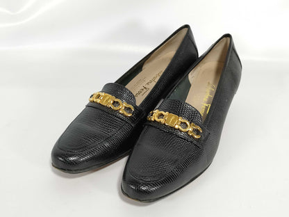 Salvatore Ferragamo Gancini and other Ferragamo 6 pumps