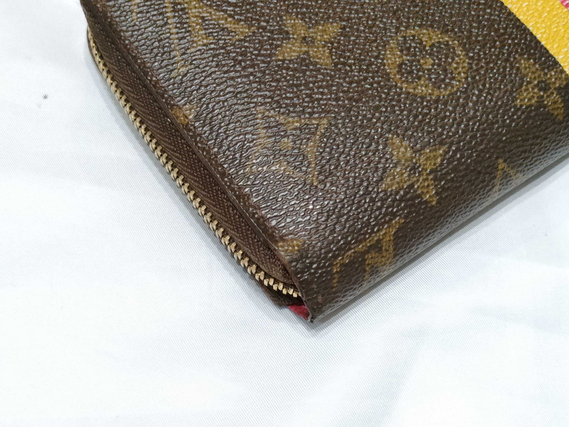 LOUIS VUITTON Monogram Louis Vuitton My LV Heritage Monogram Zippy Wallet Long Wallet M42616 Wallet