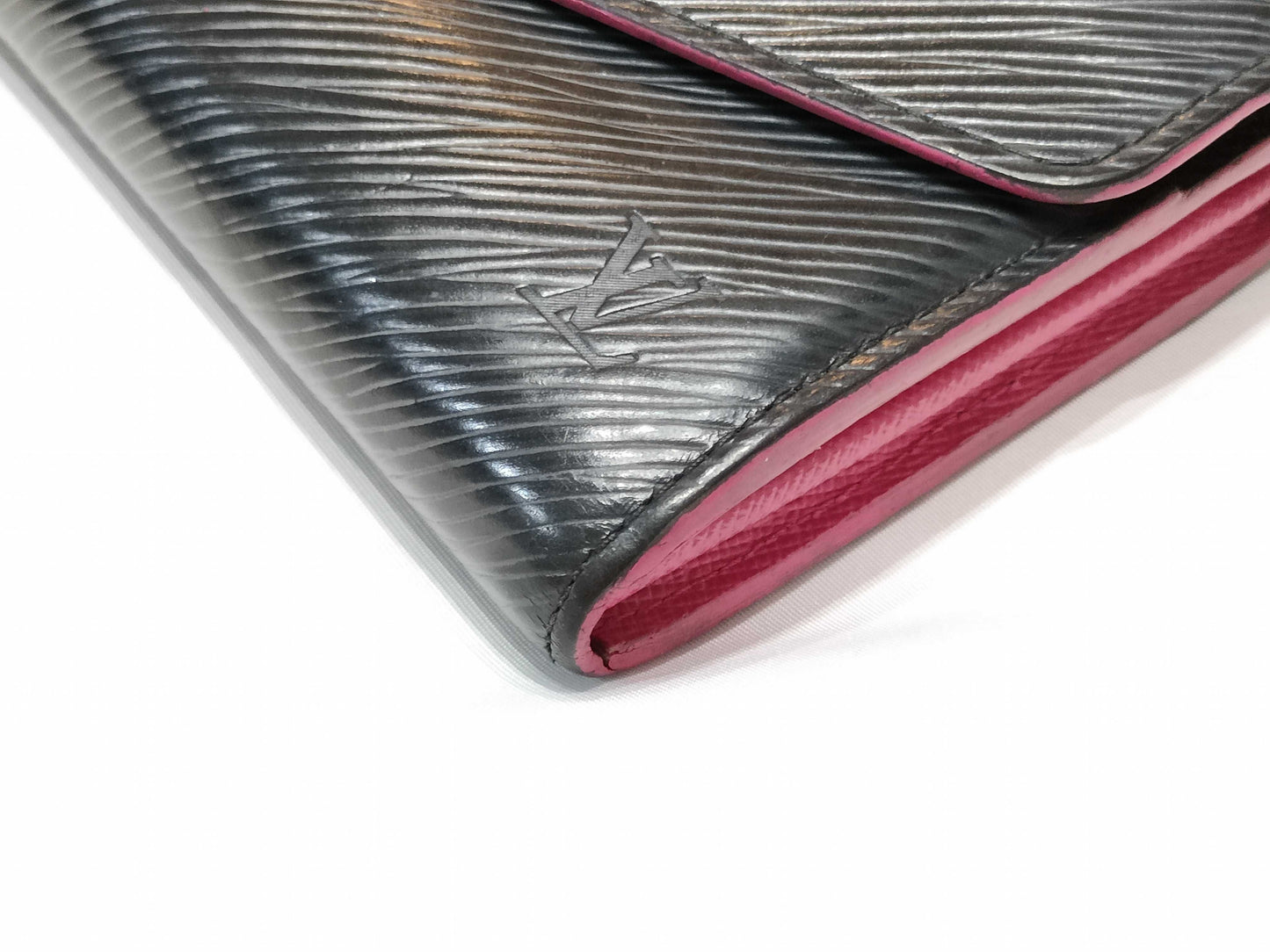 LOUIS VUITTON Epi Portefeuille Sarah Black Long Wallet M64322 Wallet