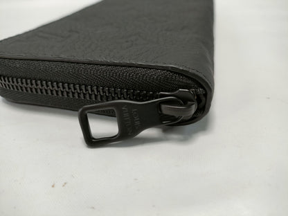 LOUIS VUITTON Monogram Taurillon Zippy Wallet Horizontal M11721 Wallet
