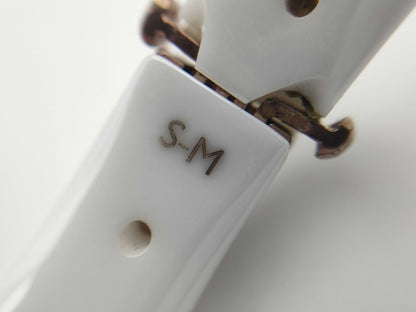 Damiani D Icon Small-Medium White Ceramic 1PD PG 750 50.5g Bracelet/Bangle 