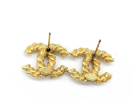 CHANEL Coco Mark CHANEL Coco Mark Rhinestone Earrings