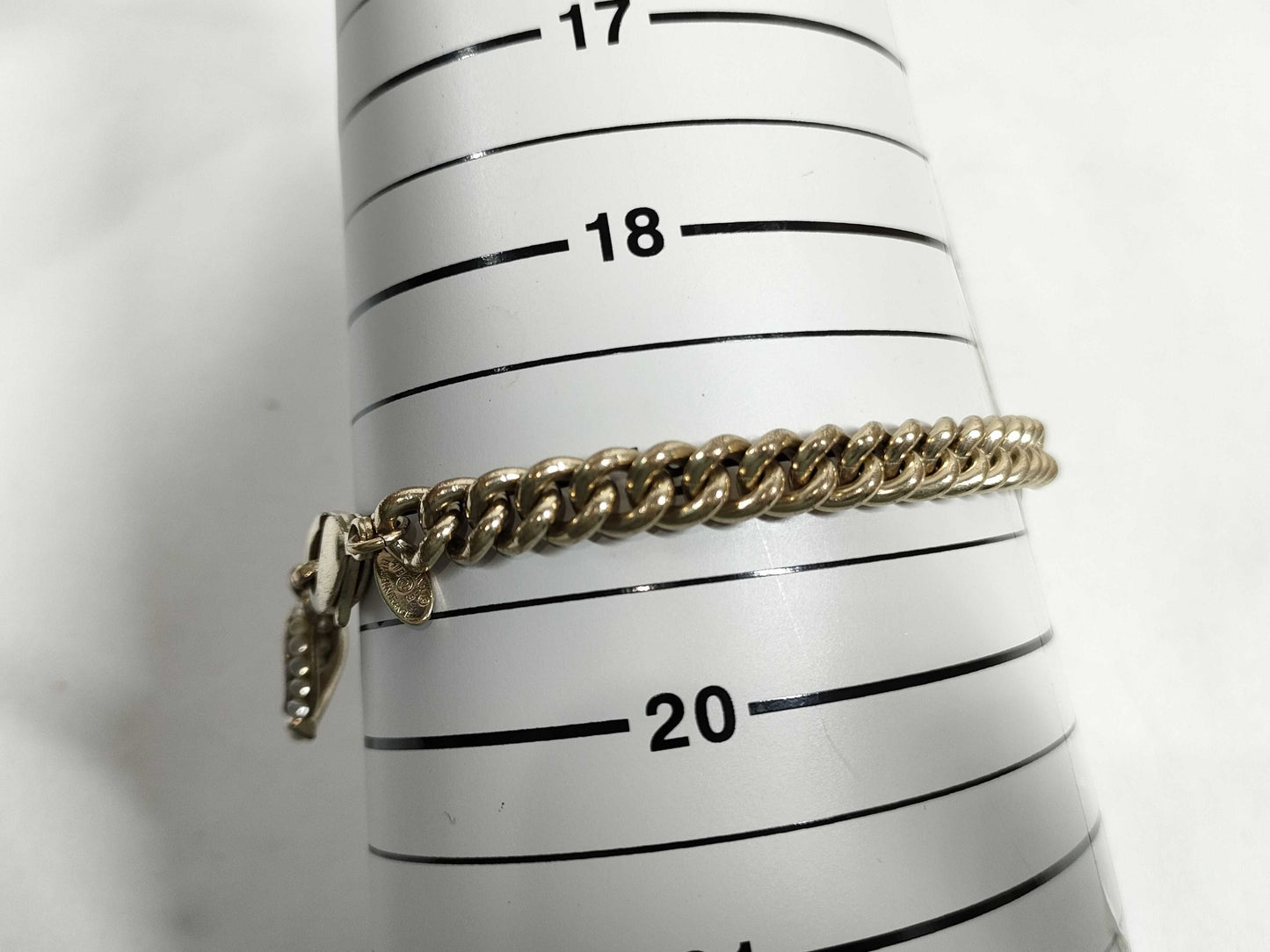 CHANEL CHANEL Coco Mark Chain Bracelet A13 Bracelets & Bangles