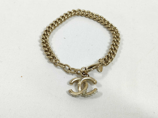 CHANEL CHANEL Coco Mark Chain Bracelet A13 Bracelets & Bangles