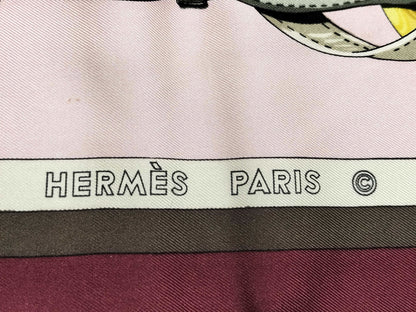 HERMES Carre HERMES Carre 90 Scarf Silk Scarf