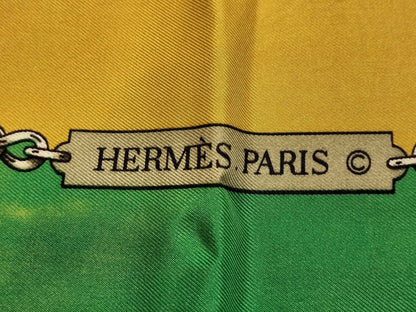 HERMES Carre HERMES Carre 90 Scarf Silk Scarf