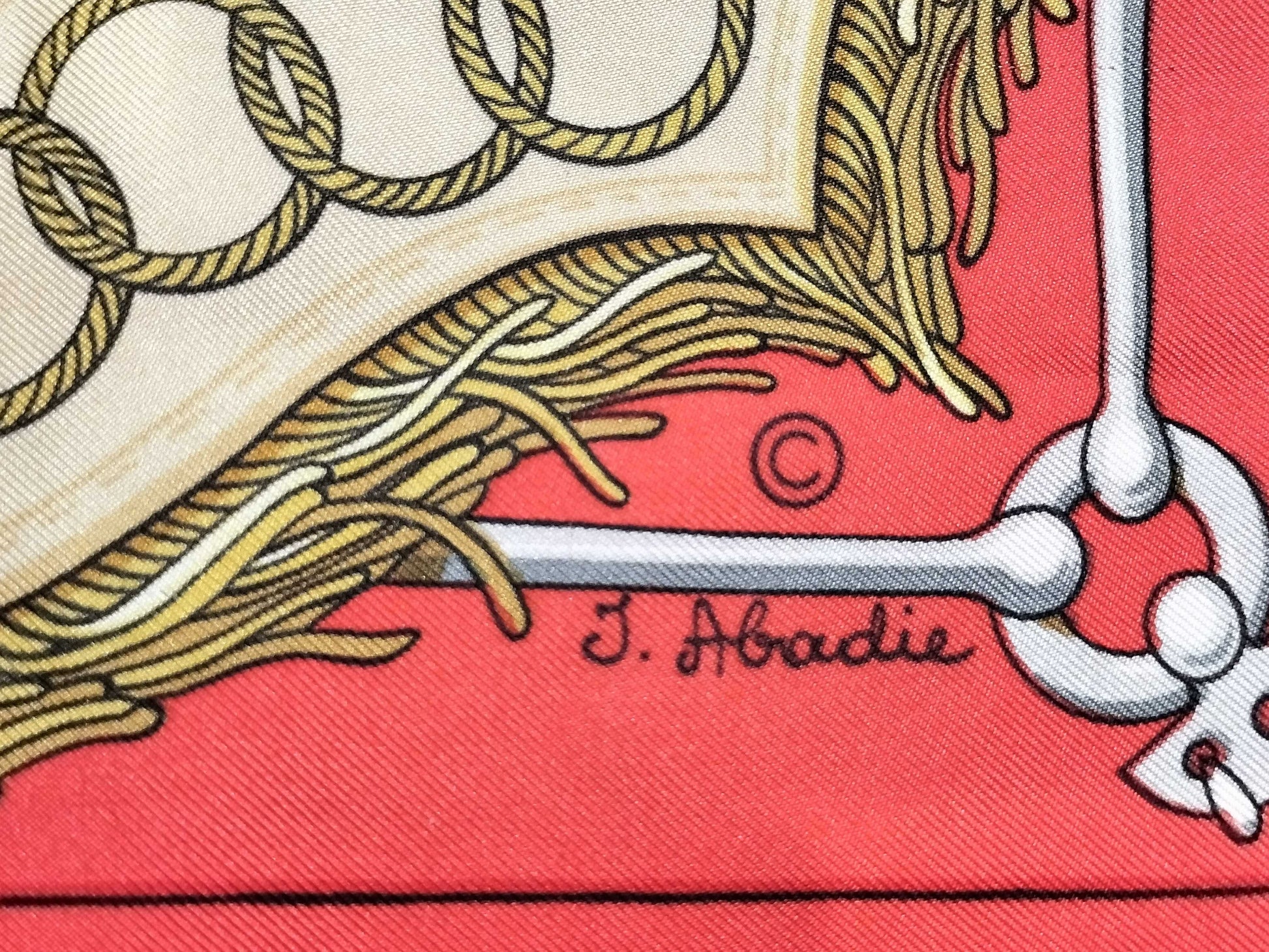 HERMES Carre HERMES Carre 90 Scarf Silk Scarf