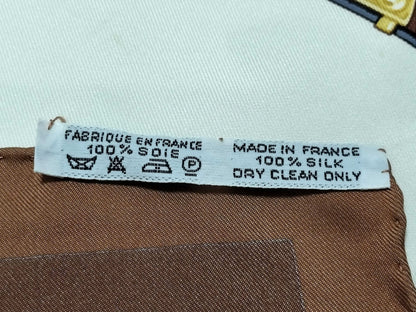 HERMES Carre HERMES Carre 90 Scarf Silk Scarf